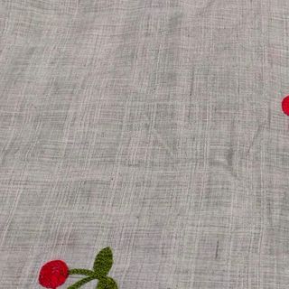Striped Embroidered No. 5